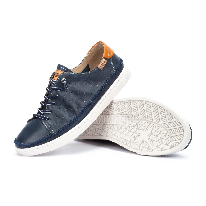 Men's Pikolinos ALICANTE Sneakers Blue | NZ T03A8Q5